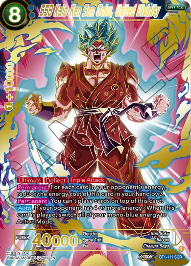 SSB KAIO-KEN SON GOKU, UNITED DIVINITY