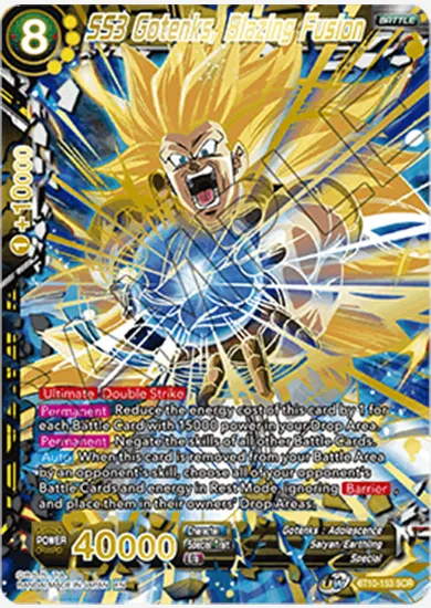 SS3 GOTENKS, BLAZING FUSION