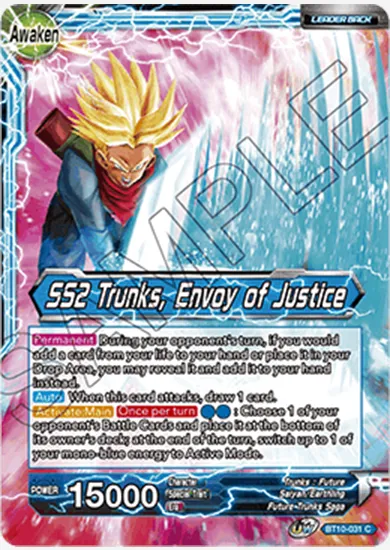 SS2 TRUNKS, ENVOY OF JUSTICE