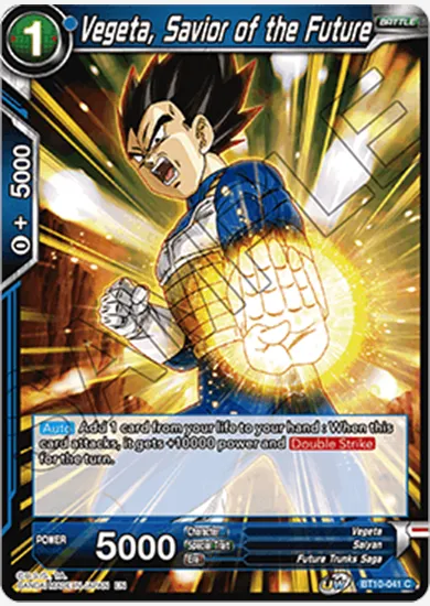 VEGETA, SAVIOR OF THE FUTURE