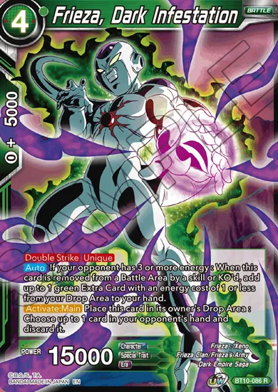 FRIEZA, DARK INFESTATION