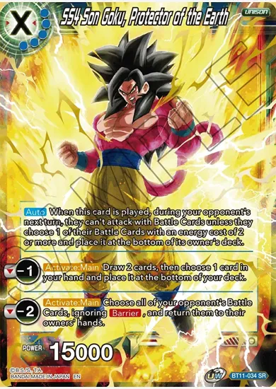 SS4 SON GOKU, PROTECTOR OF THE EARTH