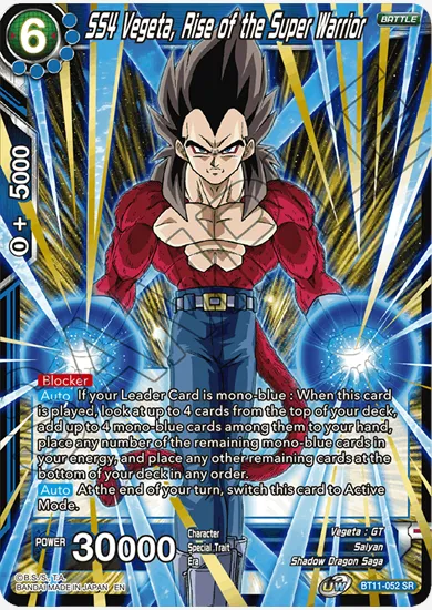 SS4 VEGETA, RISE OF THE SUPER WARRIOR