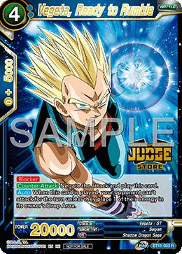 VEGETA, READY TO RUMBLE