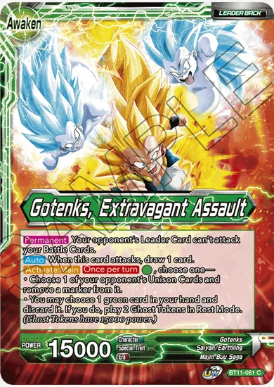 GOTENKS, EXTRAVAGANT ASSAULT