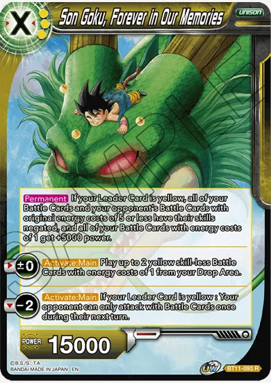 SON GOKU, FOREVER IN OUR MEMORIES