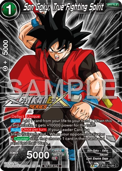 SON GOKU, TRUE FIGHTING SPIRIT