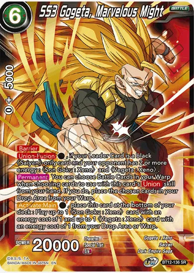 SS3 GOGETA, MARVELOUS MIGHT
