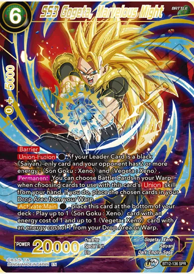 SS3 GOGETA, MARVELOUS MIGHT