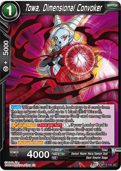 TOWA, DIMENSIONAL CONVOKER