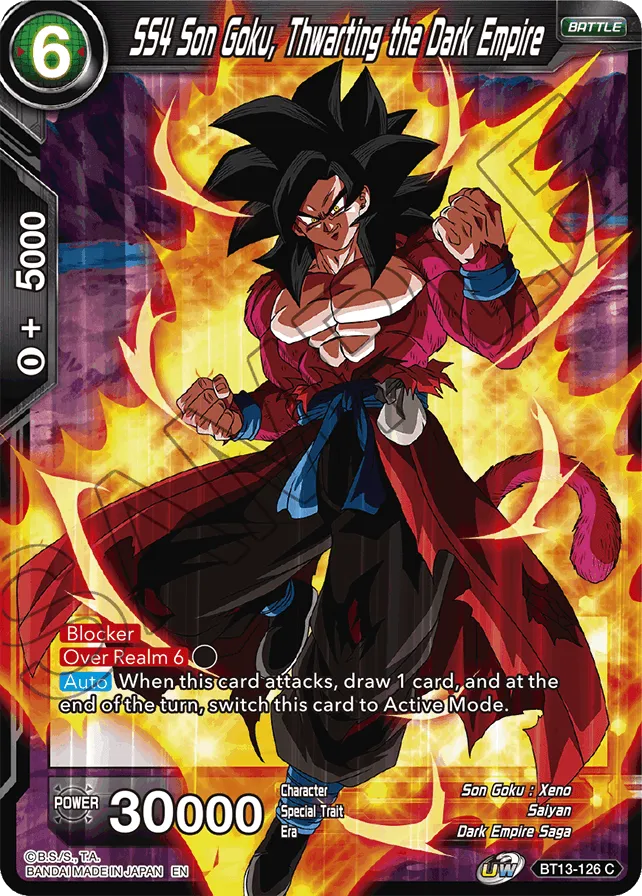 SS4 SON GOKU, THWARTING THE DARK EMPIRE