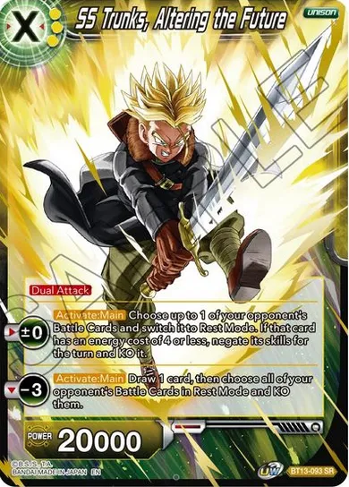 SS TRUNKS, ALTERING THE FUTURE