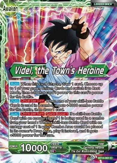 VIDEL, THE TOWN'S HEROINE