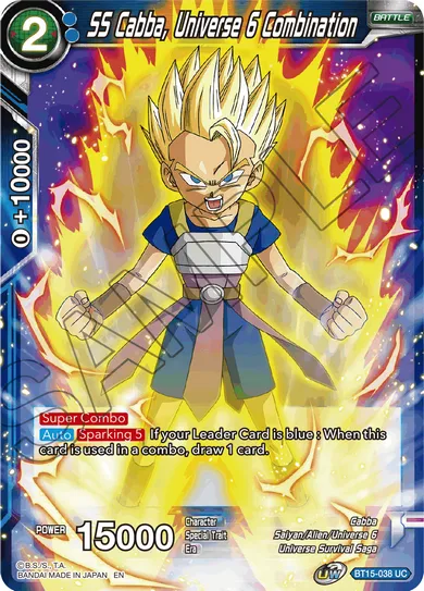 SS CABBA, UNIVERSE 6 COMBINATION