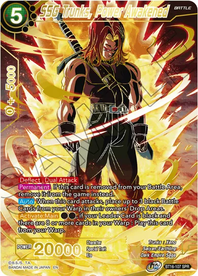 SSG TRUNKS, POWER AWAKENED