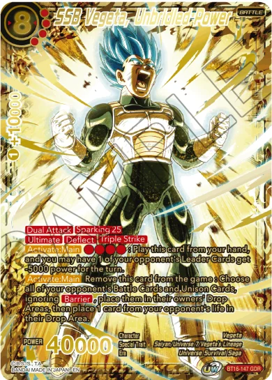 SSB VEGETA, UNBRIDLED POWER