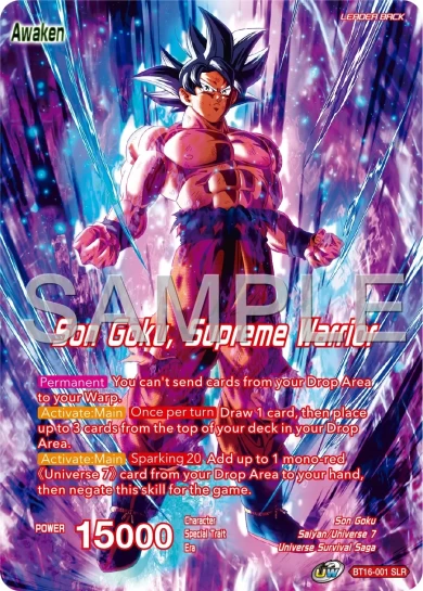 SON GOKU, SUPREME WARRIOR