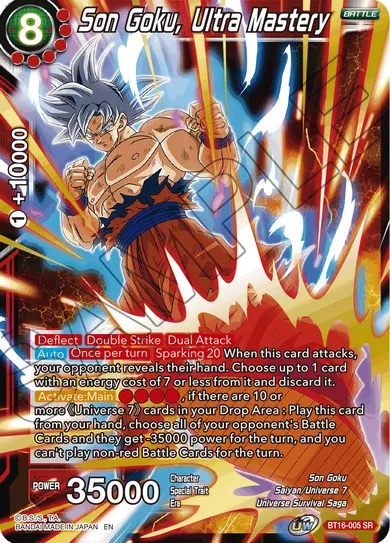 SON GOKU, ULTRA MASTERY