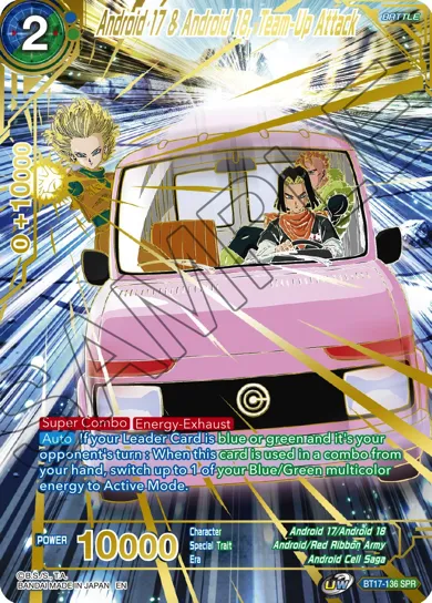 ANDROID 17 & ANDROID 18, TEAM-UP ATTACK