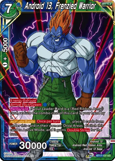 ANDROID 13, FRENZIED WARRIOR