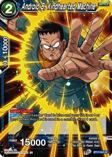 ANDROID 8, KINDHEARTED MACHINE