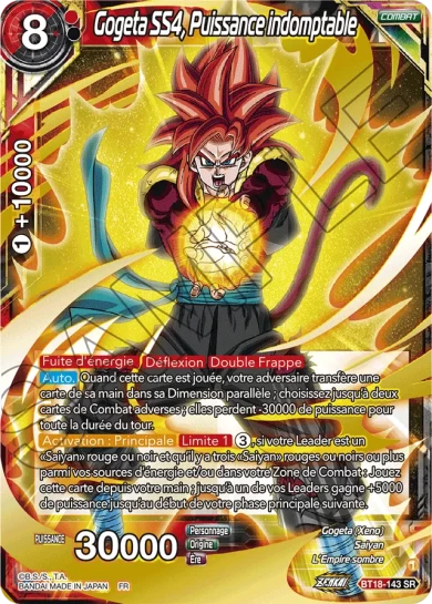 SS4 GOGETA, INDOMITABLE MIGHT