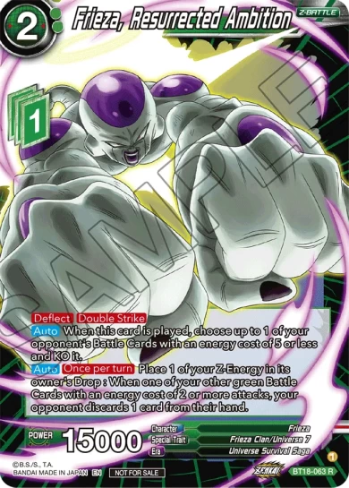 FRIEZA, RESURRECTED AMBITION