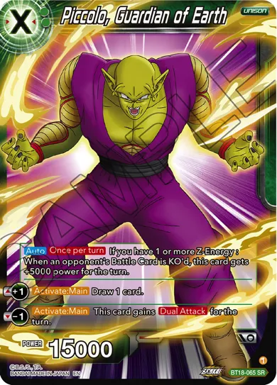 PICCOLO, GUARDIAN OF EARTH