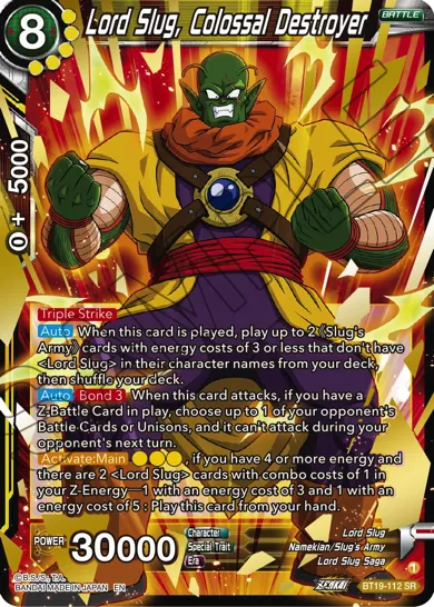 LORD SLUG, COLOSSAL DESTROYER