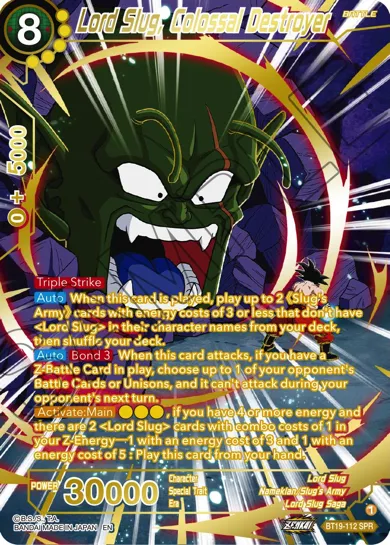 LORD SLUG, COLOSSAL DESTROYER