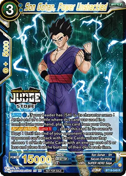 SON GOHAN, POWER UNSHACKLED