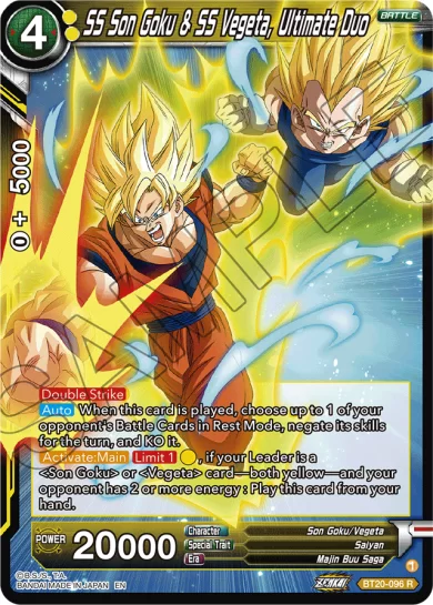 SS SON GOKU & SS VEGETA, ULTIMATE DUO
