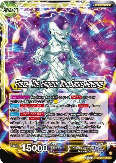 FRIEZA, THE EMPEROR WHO SWORE REVENGE