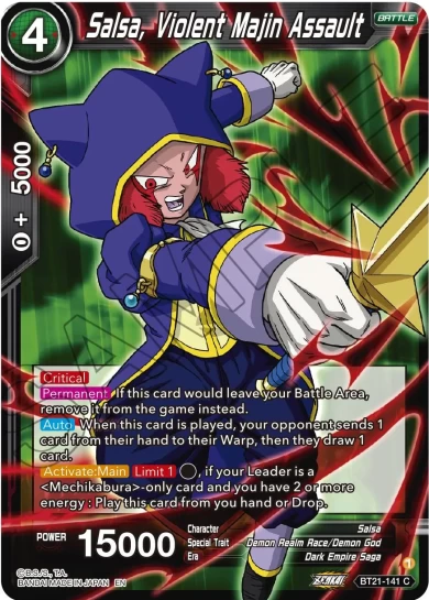 SALSA, VIOLENT MAJIN ASSAULT