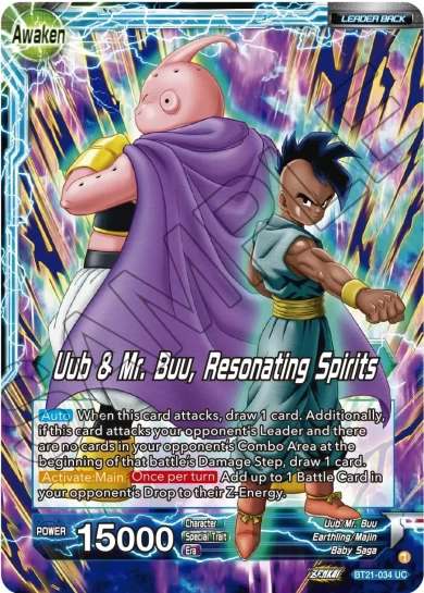 UUB & MR. BUU, RESONATING SPIRITS