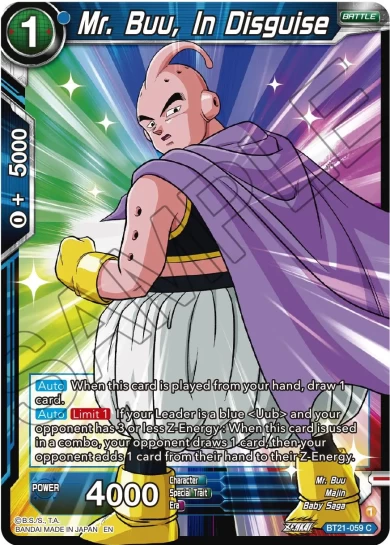 MR. BUU, IN DISGUISE