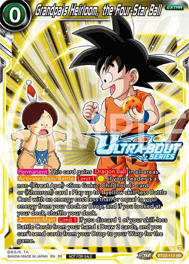 GRANDPA'S HEIRLOOM, THE FOUR-STAR BALL