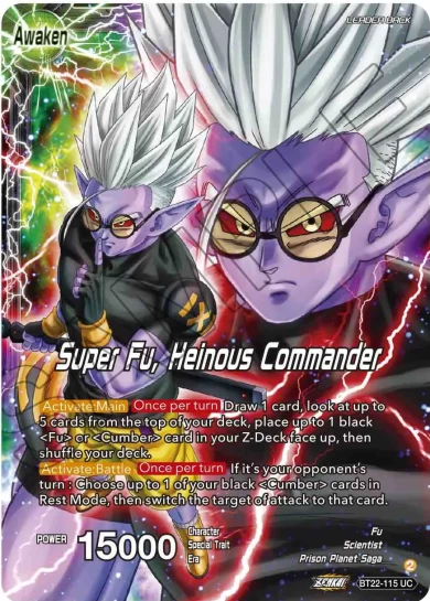 SUPER FU, HEINOUS COMMANDER