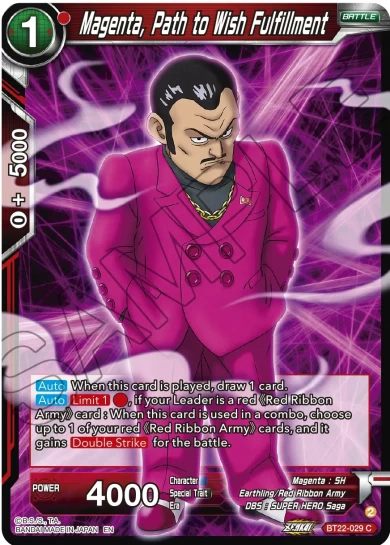 MAGENTA, PATH TO WISH FULFILLMENT