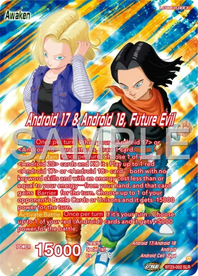 ANDROID 17 & ANDROID 18, FUTURE EVIL