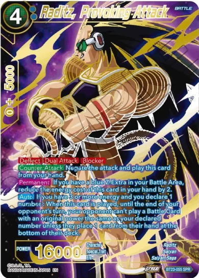 RADITZ, PROVOKING ATTACK