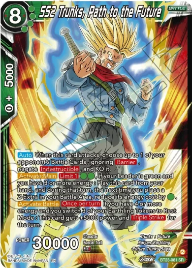 SS2 TRUNKS, PATH TO THE FUTURE