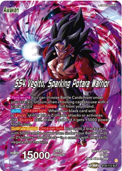 SS4 VEGITO, SPARKING POTARA WARRIOR