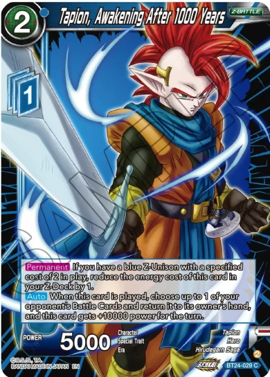 TAPION, AWAKENING AFTER 1000 YEARS