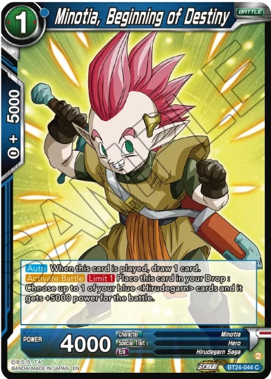 MINOTIA, BEGINNING OF DESTINY