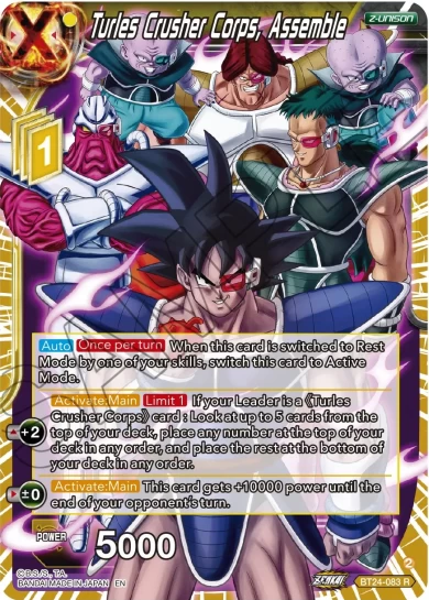 TURLES CRUSHER CORPS, ASSEMBLE