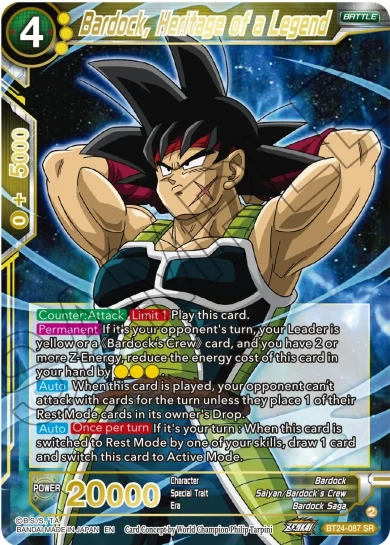 BARDOCK, HERITAGE OF A LEGEND