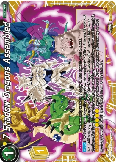 7 SHADOW DRAGONS ASSEMBLED