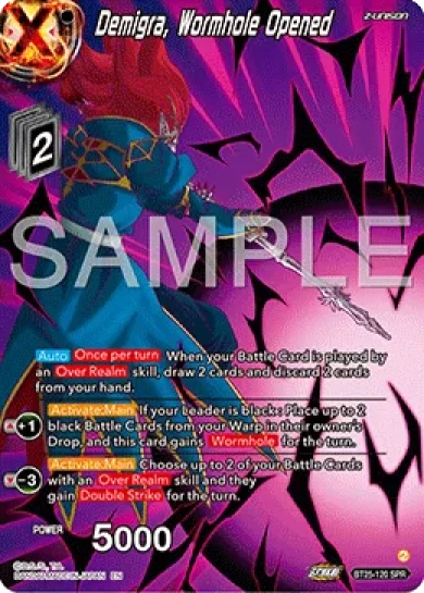 DEMIGRA, WORMHOLE OPENED