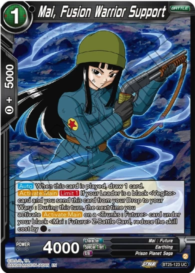 MAI, FUSION WARRIOR SUPPORT